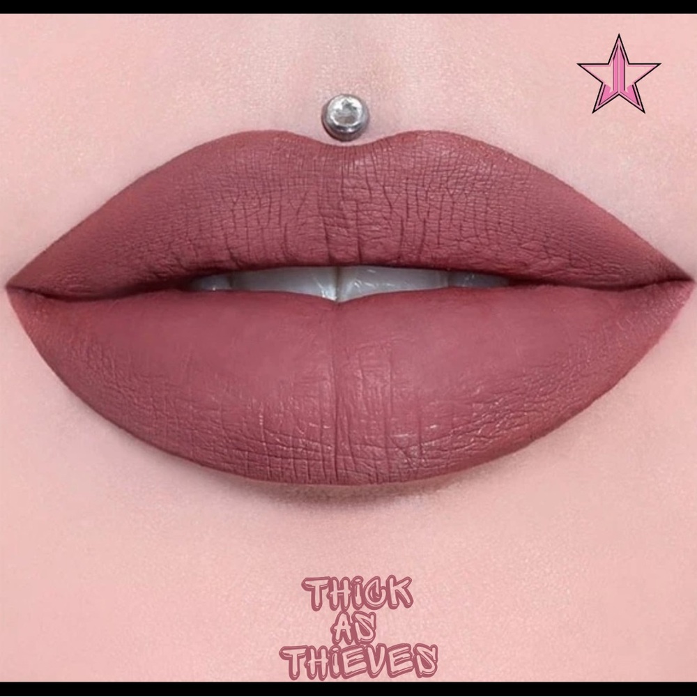 Jeffree Star | ‘Thick As Thieves’ Velour Liquid Lipstick | NiB deep mauve HtF